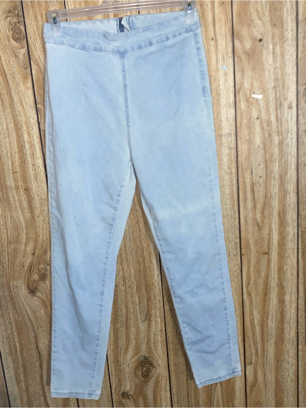SHEIN Light Blue Stretch Jeggings